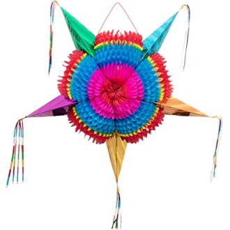 Mexican Piñata Review - X-Large 36 inches - Handmade Foldable Pinata